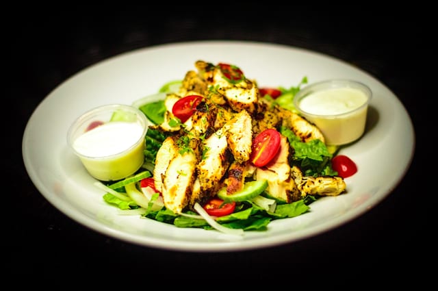 Grilled Chicken Salad.