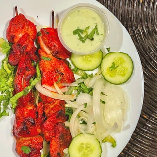 Tandoori Grilled Chicken Platter