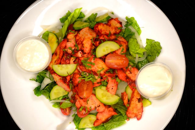 Tandoori Grilled Chicken Salad.