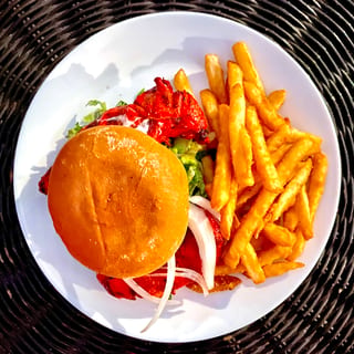 Tandoori Chicken Burger